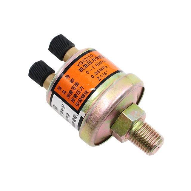 Unidad de envío del de presión de aceite del motor 1/4 1/8 NPT Reemplazo directo Piezas de repuesto Accesorios fáciles de instalar Tornillo de TNP1/4 shamjiam Sensor de presión