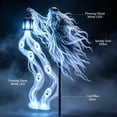 thumbnail image 7 of Halloween Haunted Soul Harvester Garden Light with Solar Powered Ghost Lawn Stake, Glowing Ghost White LED Animated Effect for Creepy Outdoor Yard Cemetery Decor,2 PC, 7 of 7