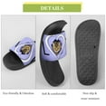 thumbnail image 7 of GZHJMY Stylish Slides for Women Men, Funny Kitten Looks Out of A Hole Soft Flexible Slip-on Sandals Slippers, 7 of 7