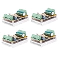 thumbnail image 1 of 4X 380W 3 Phases Brushless Motor Controller Board(No/Without Hall Sensor) BLDC PWM PLC Driver Board DC 6.5-50V, 1 of 7