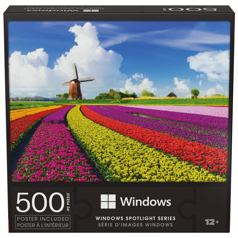 Spin Master Games, Microsoft Windows 500-Piece Jigsaw Puzzle and
