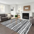 thumbnail image 2 of CAROMIO Area Rug Boho Rug Machine Washable Rug Anti-Slip Backing Rugs Geometric Bohemia Area Rug, 8' x 10' Gray, 2 of 6