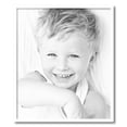 thumbnail image 2 of ArtToFrames 23" x 27" Contemporary White Picture Frame, 23x27 inch White Wood Poster Frame (WOM-4164), 2 of 8
