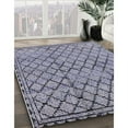 thumbnail image 3 of Ahgly Company Machine Washable Indoor Rectangle Industrial Modern Grape Purple Area Rugs, 7' x 9', 3 of 7