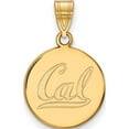 thumbnail image 1 of 14K Yellow Gold 14Ky Logoart University Of California Berkeley Medium Disc Pendant (22 X 15) Made In United States 4y045ucb, 1 of 5