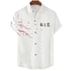 thumbnail image 5 of Camisa de hombre con estampado 3D de flor de cerezo de estética japonesa, camisa clásica de manga corta de moda casual blanca pura, talla grande 2024, 5 of 5