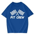 thumbnail image 4 of T-shirts pour Femmes Pit Crew 2026 Été à la Mode Manches Courtes Col Rond T-Shirts Graphiques Voiture de Course, 4 of 4