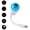 A002- B, variant on Light Projector, Star Night Light Projector, Galaxy Star Projector, Usb Night Light, Flexible Gooseneck 1.5X2.75 Inch Compact Design, Includes 3 Interchangeable Projection Light