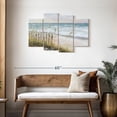 thumbnail image 3 of Elephant Stock Mist Ocean View Wall Art - Horizontal Multi Panel Canvas - Living Room Wall Decor - Beach Multi Panel - Gray And Blue Decor By Julie Derice - 43" x 27", 3 of 8