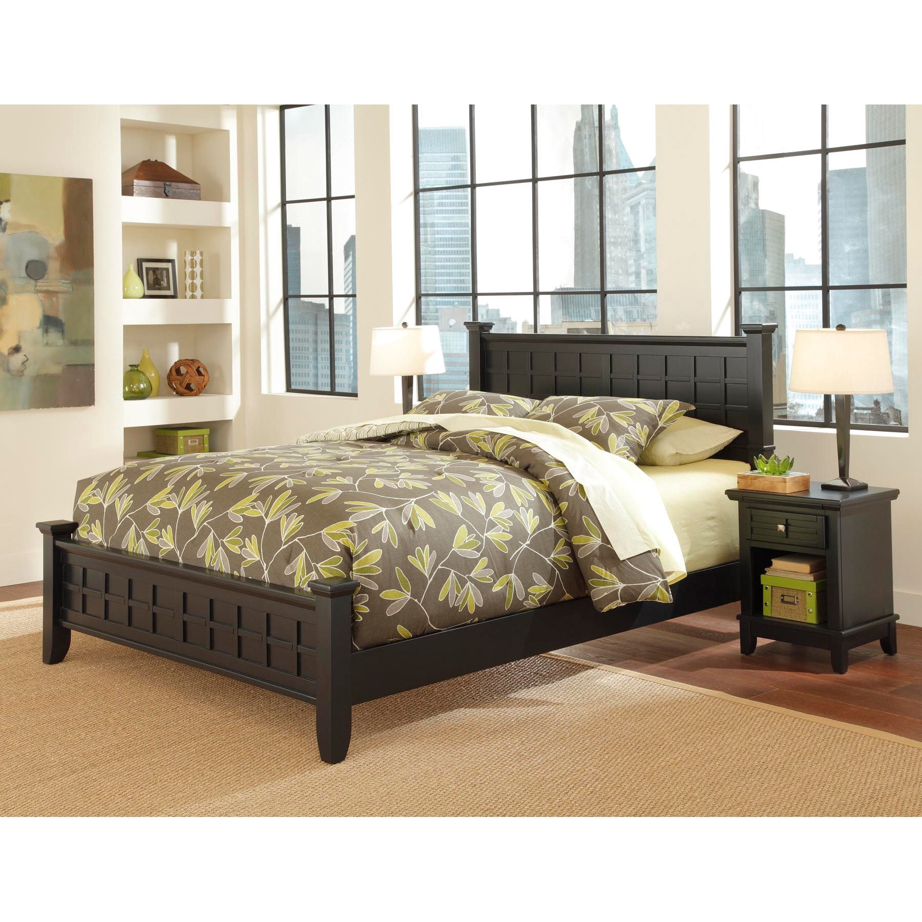 Home Styles Arts And Crafts Queen Bed An - Walmart.com  