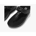 thumbnail image 3 of FitFlop Women's Flitta Stud & Buckle Wedge Thong Sandals 8M…, 3 of 4