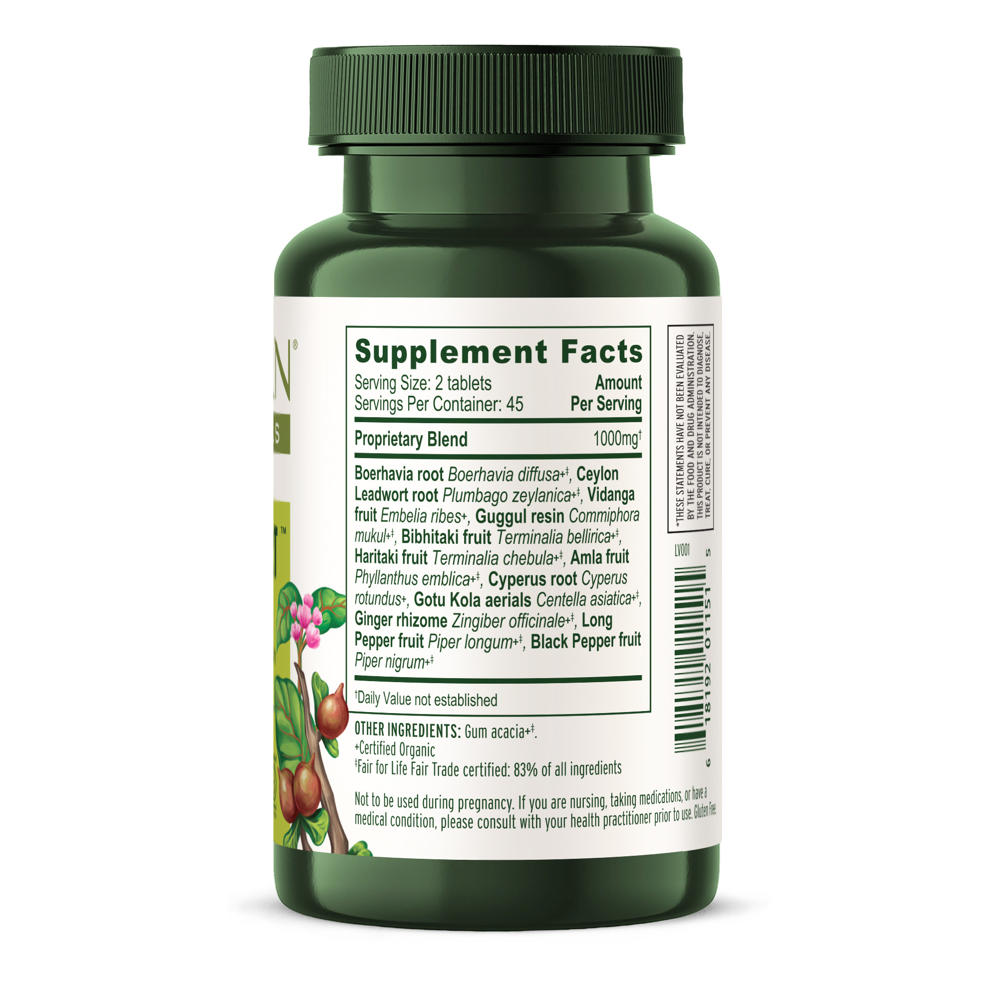 Banyan Botanicals Trim Support – Organic Weight Loss Supplement* – Natural Metabolism Support with Triphala, Guggulu & Ayurvedic Herbs for Cleansing* – 90 Tablets – Non-GMO Sustainably Sourced Vegan