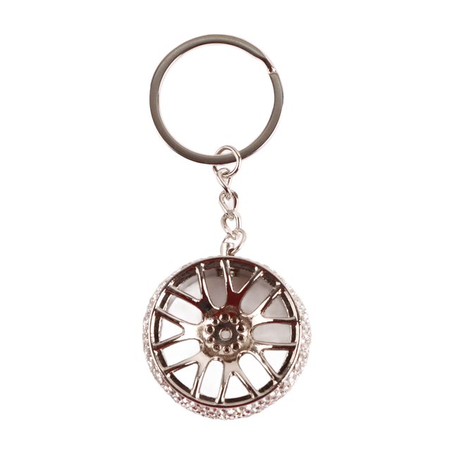 Car Key Decorations,Bling Car Keychain Fashionable Shiny Car Keychain Glitter Car Key Chains User-Friendly Design