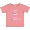 thumbnail image 3 of Inktastic Robotics I Love Robots Girls Girls Baby T-Shirt, 3 of 5