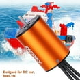 thumbnail image 3 of 2-3S LiPo 4 polos Motor sin sensores accesorio de Control remoto para 1/10 RC coche barco 5200KV, 3 of 8