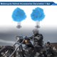 thumbnail image 2 of Accesorios para Casco de Motocicleta Decoración Resorte de Felpa para Cascos de Motocicleta Bicicleta Esquí Azul Felpa Hierro 2 Pcs, 2 of 6