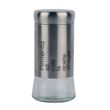 Salero Prichos Everyday Metal y Vidrio