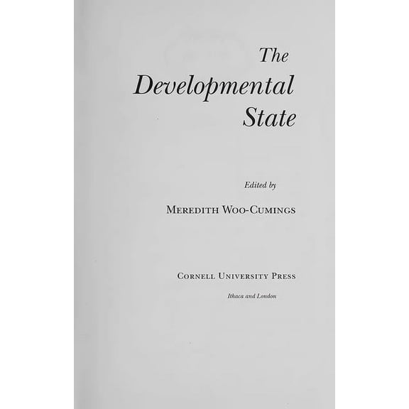 The Developmental State