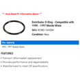 thumbnail image 2 of Distributor O-Ring - Compatible with 1990 - 1997 Mazda Miata 1991 1992 1993 1994 1995 1996, 2 of 2