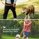 thumbnail image 4 of Correa elástica para perro con asa acolchada suave, correa ajustable para perro con hebilla de cinturón de seguridad, correa ajustable para perro para perros grandes, medianos y pequeños (naranja) JFHHH pequeña, 4 of 5