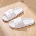 thumbnail image 4 of WIZUTIZ Womens Shower Shoes Casual Trendy Walking Womens Summer Sandals Soft EVA Slide Sandals Slide Sandals Beach Slides Outdoor Flat Heel Breathable Non-Slip Slide Sandals for Ladies, 4 of 4