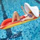 thumbnail image 3 of Cama flotante Verano inflable tumbona forma natación piscina flotadores balsa colchones de aire nata yeacher estándar, 3 of 7