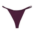 thumbnail image 3 of Low Rise Seamless Ice Silk T Back Panty With Crotch For Women Comfortable And Elegant Design Woman Panties, 3 of 3