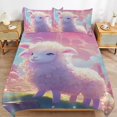 thumbnail image 2 of Cute Little Lamb Bedding Set with Zipper Closure for Girls & Boys, 2 of 6