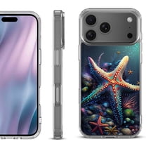 For iPhone 17 Pro Max Protective Shockproof Phone Case, by OneToughShield - Starfish