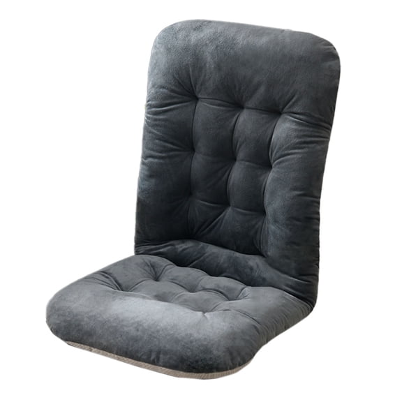 High Back Rocking Chair Cushions with Non Bottom Tufted Seat Pads and Secure Ties for Patio Furniture Indoor Outdoor Use