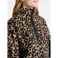 thumbnail image 5 of No Boundaries Plush Half-Zip Pullover, Women's and Plus, 5 of 5