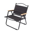 thumbnail image 4 of Silla plegable Zulema con respaldo muebles de exterior Reposapiés portátil, 4 of 8
