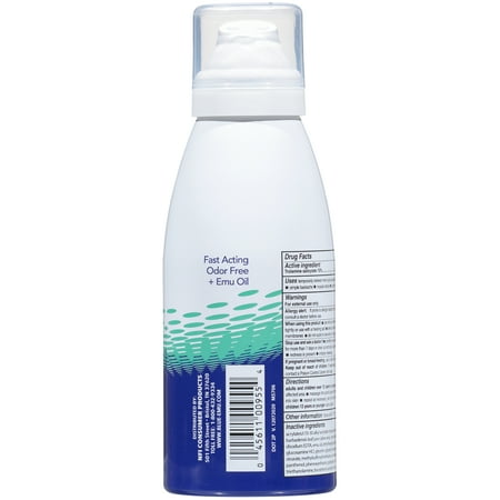 Blue-Emu Pain Relief Micro-Foam, OTC Muscle & Joint Pain Relief, 3.5 oz