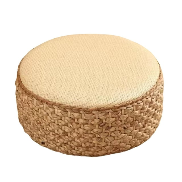 DOLITY Rattan Seat Cushion Comfortable Rattan Tatami Cushion for Balcony Patio Sofa Beige