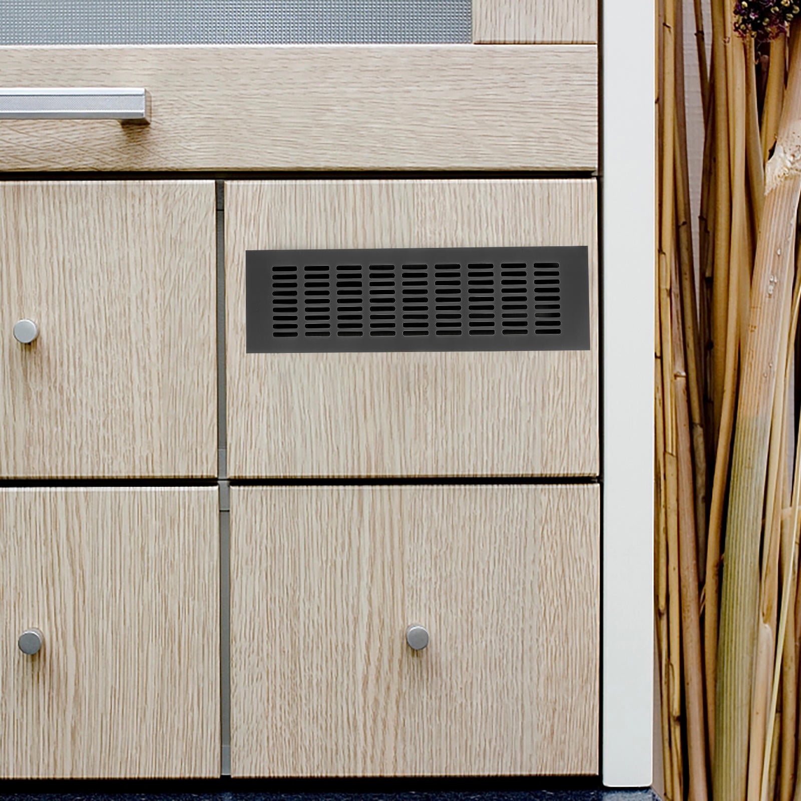 KAJNBN Worgeous 5pcs Ventilation Grille for Cabinet Air Vent Cover Ideal for Wardrobe and Cabinets