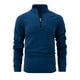 thumbnail image 1 of Blusa y camisa de manga larga con cuello alto para hombre, blusa deportiva de manga larga con cuello alto y media cremallera y manga corta para hombre, 1 of 8