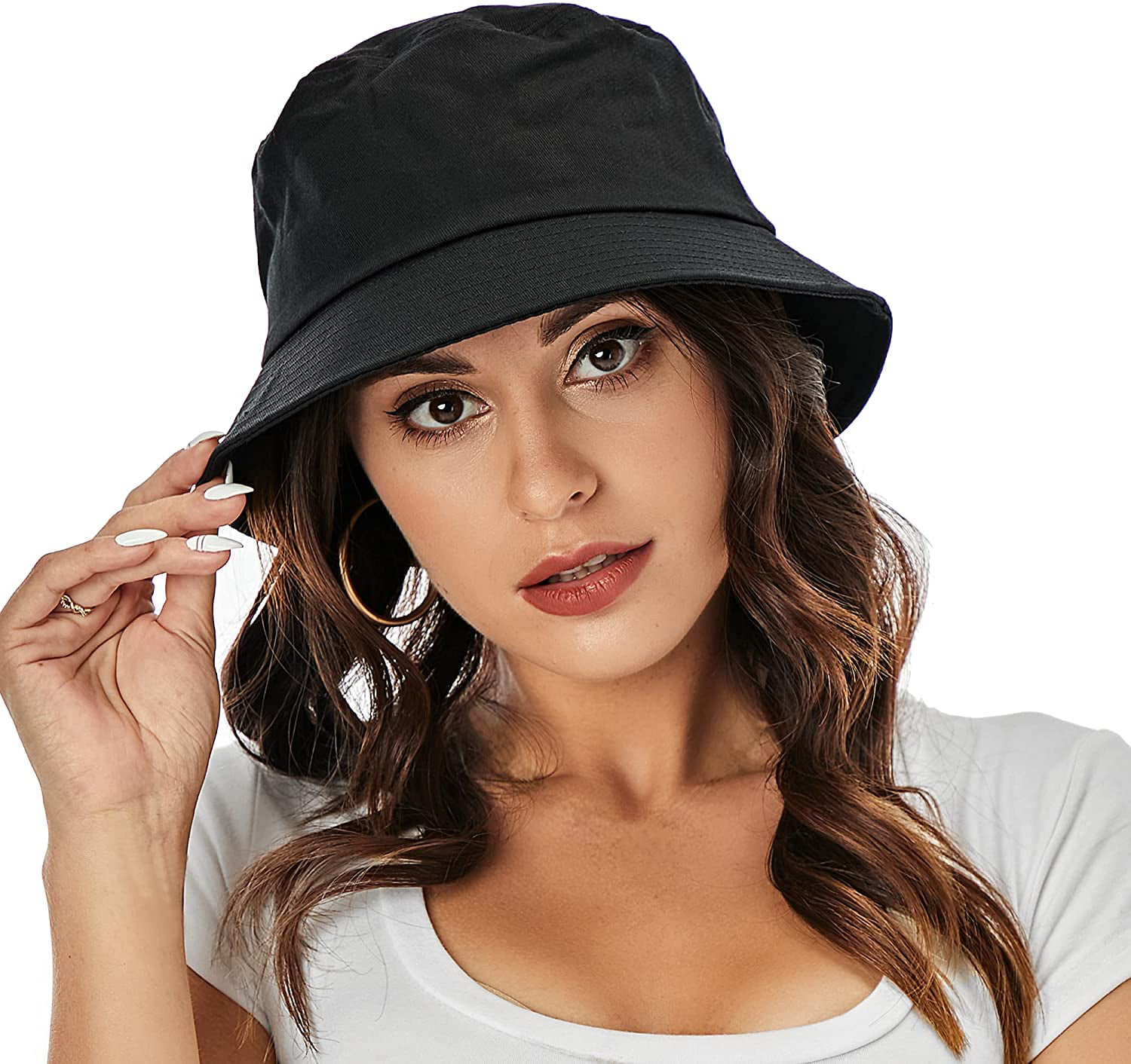 Umeepar Unisex Packable Bucket Hat Sun Hat for Womens Men 