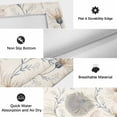 thumbnail image 6 of Beige Flowers Outdoor Rug for Patio/Deck/Porch, Non-Slip Large Area Rug 6 x 9 Ft, Watercolor Farmhouse Botanical Floral Indoor Outdoor Rugs Washable Area Rugs, Reversible Camping Rug Carpet Runner, 6 of 8