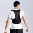 thumbnail image 4 of Greeniant Cinturón de soporte para espalda, Corrector de postura elástico alto para hombros, herramienta moldeadora de cintura, correa para Ropa Deportiva, Zapatos XXL, 4 of 6
