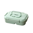 thumbnail image 2 of Dvkptbk plastic container Plastic Lunch Box Simply Divided Lunch Box Outdoor Sealed Portable Fast Food Box Student and Office Worker Bento Box Lunch Box, 2 of 6