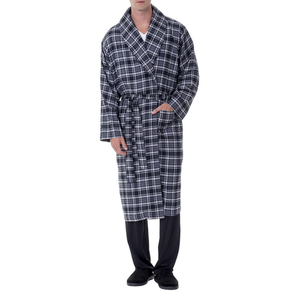 Fruit of the Loom Fruit of the Loom Men's Woven Flannel Robe