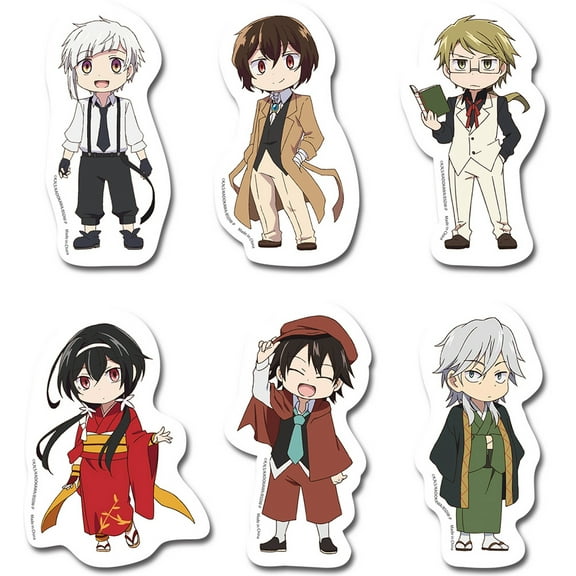 Bungo Stray Dogs Wan! - Die-Cut Group A Sticker Set