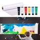 thumbnail image 1 of 45cm Easel Paper Roll 6Color Tube Acrylic Paint Waterproof Pigments Tool Fabric Macarena Rollo de papel blanco para manualidades, 1 of 8