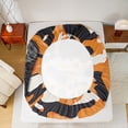 thumbnail image 5 of Feelyou 3D Games Console Bed Sheets for Boys, Modern Gaming Gamer King Sheets, Orange Cartoon Camouflage Sheet Set, Lightweight Room Decor, 4 Pieces, 5 of 7