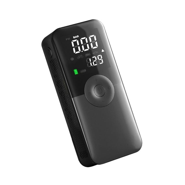 Compresseur d'Air Gonfleur de Pneus Éclairage LED Rechargeable Portable pour Balle