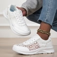 thumbnail image 5 of EaseDay Women's Athletic Walking Shoes Lightweight Comfortable Sneakers Breathable Lace Up Tennis Shoes for Women Casual Running Shoes Workout Shoes Everyday Wear, 5 of 9