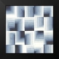 thumbnail image 2 of Galapon, Nikki 12x12 Black Modern Framed Museum Art Print Titled - Gradient Indigo I, 2 of 5