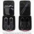 thumbnail image 2 of Fragmented Flowers Polyester Shoe Box Organizer Rack for 9x12in Shoe Storage, Wardrobe Closet Space Saver with 23x31cm Dimensions, 2 of 7
