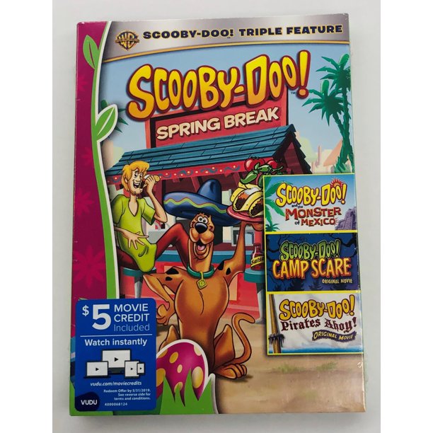 Scooby Doo Triple Feature Dvd Walmart Com Walmart Com