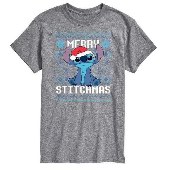 Lilo & Stitch - Merry Stitchmas - Men's Short Sleeve Graphic T-Shirt